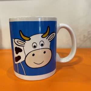 Mug Vache - Bleu