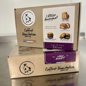 Coffret festif assortiment biscuits sucrés 'Les P'tits Délices'